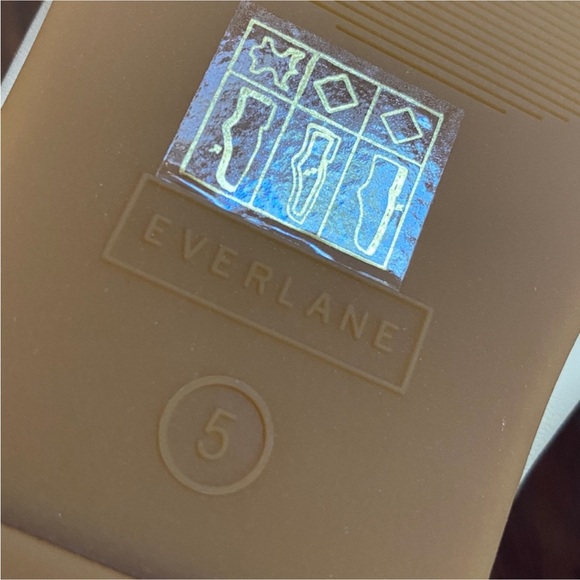 Everlane Shoes The Day Crossover Cream Sandals New size 5 - Picture 4 of 9